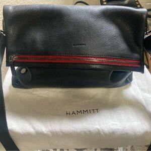 VIP black leather Hammitt crossbody